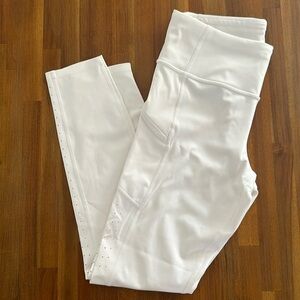 White Athleta leggings size S